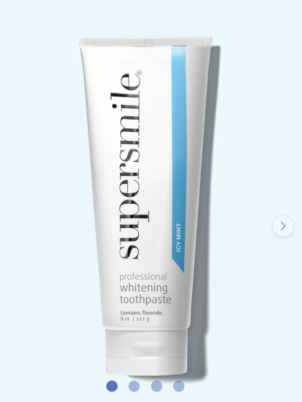 Supersmile Professional Whitening Toothpaste – Icy Mint (White)
